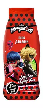 Детская пена для ванны Miraculous Леди баг и Супер-Кот Чудесное превращение