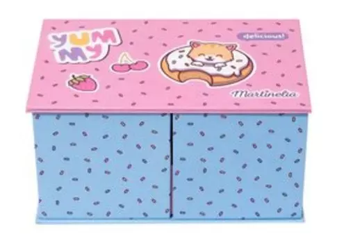 Детская шкатулка для украшений и косметики Martinelia Yummy Jewerelly Box