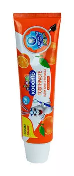 Детская зубная паста с ароматом апельсина Lion Thailand Kodomo Toothpaste Ultra Shield Formula Cream Orange