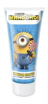 Детская зубная паста со вкусом конфеты Гадкий Я Миньоны