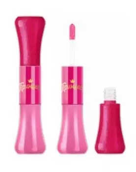 Детский двойной блеск для губ Принцесса Двойной блеск для губ Малина со сливками