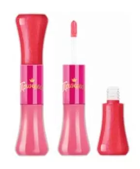 Детский двойной блеск для губ Принцесса Двойной блеск для губ Клубничный Мусс