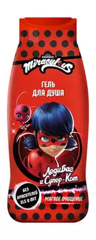 Детский гель для душа Miraculous Леди Баг Мягкое очищение
