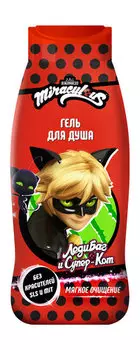 Детский гель для душа Miraculous Супер-Кот Мягкое очищение