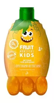 Детский гель для душа с фруктовыми экстрактами и витаминами Megamonsters Fruit Monsters Kids Гель для душа
