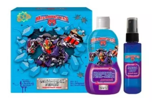 Детский набор для купания MegaMonsterS Отважный герой
