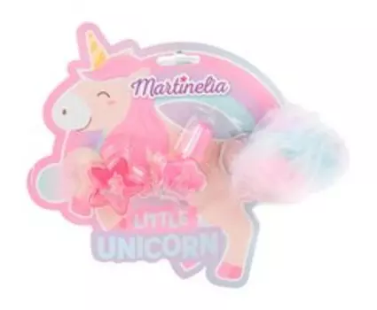 Детский набор для ногтей и губ с брелоком Martinelia Little Unicorn Set