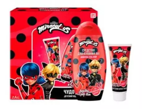 Детский набор для ухода за кожей Miraculous Леди Баг и Супер кот: Чудо вокруг!