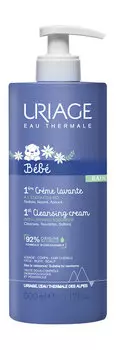 Детский очищающий пенящийся крем для купания Uriage 1st Cleansing Cream