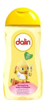 Детский шампунь для легкого расчесывания волос с маслом миндаля Dalin Detangling Baby Shampoo