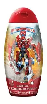 Детский шампунь с кондиционером для волос 2-в-1 MegaMonsters Шампунь с кондиционером