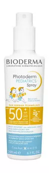 Детский водостойкий солнцезащитный спрей Bioderma Photoderm Pediatrics Spray SPF 50+ PA++++