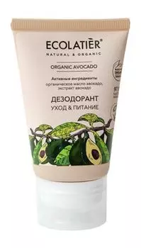 Дезодорант с маслом и экстрактом авокадо Ecolatier Organic Avocado Дезодорант Уход & питание