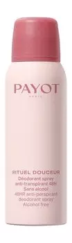 Дезодорант-спрей без спирта Payot Rituel Douceur Dodorant Spray Anti-Transpirant 48H Sans Alcool