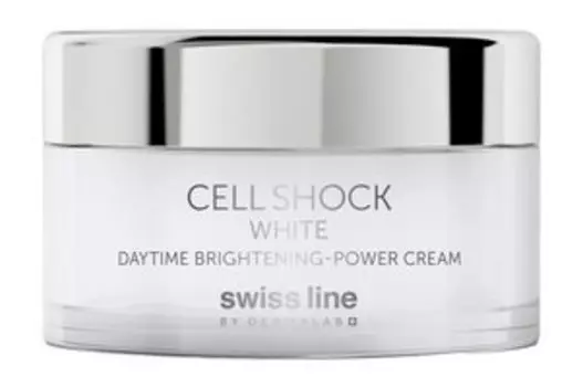 Дневной крем для лица с эффектом сияния Swiss Line Cell Shock White Daytime Brightening-Power Cream