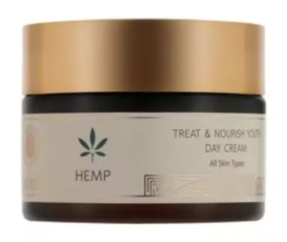 Дневной крем для омоложения и питания кожи лица SoulTree Hemp Treat & Nourish Youth Day Cream