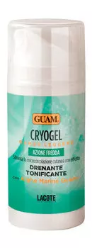 Дренажный тонизирующий криогель для ног Guam Cryogel Gambe Leggere Azione Fredda