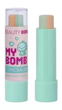 Двухцветный консилер-стик Beauty Bomb Bomb Concealer Duo Colors Concealer Stick