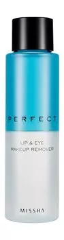 Двухфазное средство для снятия макияжа глаз и губ Missha Perfect Lip & Eye Makeup Remover