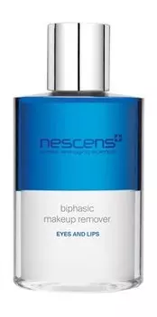 Двухфазный лосьон для снятия макияжа с глаз и губ Nescens Biphasic Makeup Remover Eyes and Lips