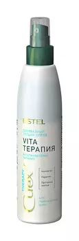 Двухфазный лосьон-спрей для повреждённых волос Estel Curex Therapy Spray Восстановление и Питание