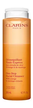 Двухфазный тонизирующий лосьон для моментального очищения кожи лица Clarins One-Step Facial Cleanser
