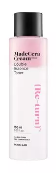 Двухфазный увлажняющий тонер для лица с церамидами Skinrx Lab MadeCera Cream Double Essence Toner