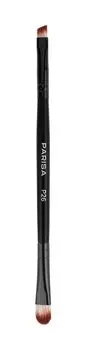 Двусторонняя кисть для подводки и теней из синтетического ворса Parisa Cosmetics Eye & Brow Brush P26