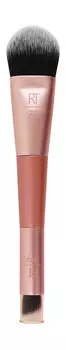 Двусторонняя кисть для тональной основы и консилера Real Techniques Dual Ended Cover + Conceal Face Brush 231 + 232