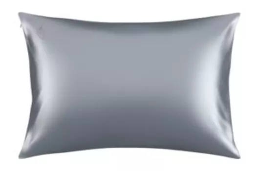 Двусторонняя наволочка для сна шелк-сатин 50x70 см Assoro Двусторонняя наволочка для сна Графит