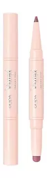 Двусторонняя помада-карандаш для губ 2-в-1 Pupa Vamp! Creamy Duo Contouring Lip Pencil & Shiny Lipstick