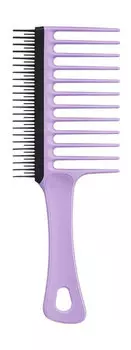 Двусторонняя расческа-гребень для волос Tangle Teezer Wide Tooth Comb Purple Passion