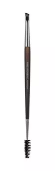 Двусторонняя скошенная кисть для бровей и ресниц Make Up For Ever Double-Ended Angled Eyebrow And Eyelash Brush - 274