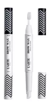 Фиксирующий воск для бровей с щеточкой L'Arte del bello Brow Wax Pencil & Styler
