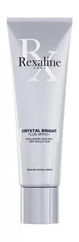 Флюид для сияния кожи лица с ниацинамидом и галловой кислотой Rexaline Crystal Bright Fluid SPF 50