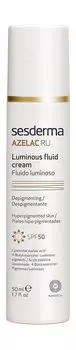 Флюид для сияния лица на основе азелаиновой кислоты Sesderma Azelac Ru Luminous Fluid Cream SPF 50