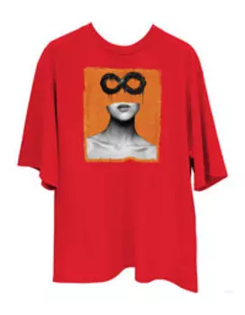 Футболка в тубе CHAPURIN/JENYA VYGUZOV for РИВ ГОШ Red