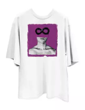 Футболка в тубе CHAPURIN/JENYA VYGUZOV for РИВ ГОШ White Violet