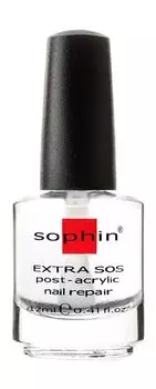 Гель для экстренного восстановления сильно поврежденных ногтей Sophin Extra Sos Post-Acrylic Nail Repair