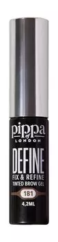 Гель для бровей Pippa of London Define Fix & Refine Tinted Brow Gel