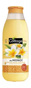 Гель для душа для сухой и чувствительной кожи с маслом моной Cottage Extra Nourishing Precious Oil Shower Au Monoi
