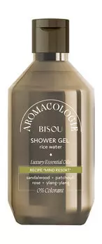 Гель для душа с аромамаслами и рисовой водой Bisou Aromacologie Mind Resort Rice Water Shower Gel