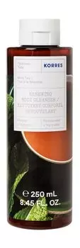 Гель для душа с ароматом бергамота, лимона и мяты Korres Mint Tea Renewing Body Cleanser