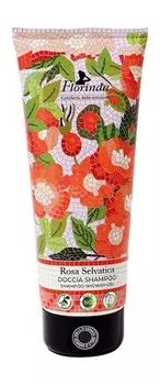 Гель для душа с ароматом дикой розы Florinda Shampoo Shower Gel Rosa Selvatica