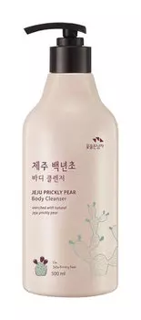 Гель для душа с экстрактом колючей груши Flor de Man Jeju Prickly Pear Body Cleanser