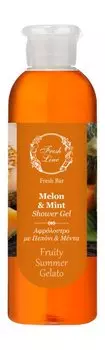Гель для душа с экстрактом мяты и дыни Fresh Line Melon and Mint Shower Gel
