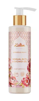 Гель для душа с экстрактом пиона Zeitun Wellness Gorgeous Peony Sensual Bath & Shower Gel