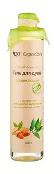 Гель для душа с экстрактом зеленого чая и миндальным маслом OZ!OrganicZone Natural Shower Gel Освежающий