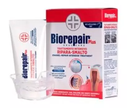 Гель для снижения чувствительности эмали с капой Biorepair Plus Enamel-Repair Intensive Treatment