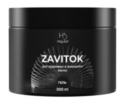 Гель для укладки кудрявых и вьющихся волос средней фиксации Hair Sekta Regular Zavitok Гель